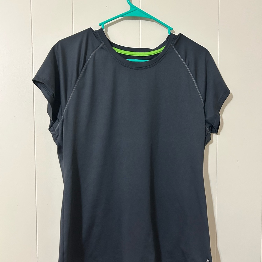 RBX Women's Charcoal Short Sleeve Top
